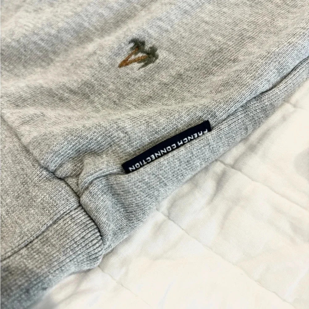 French Connection | Palm Tree Party Sweatshirt | Sz M - Picture 4 of 6